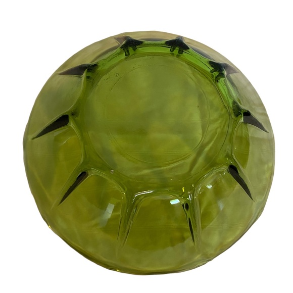 3/$12 Retro Green Glass Anchor Hocking Bowl - Picture 7 of 8